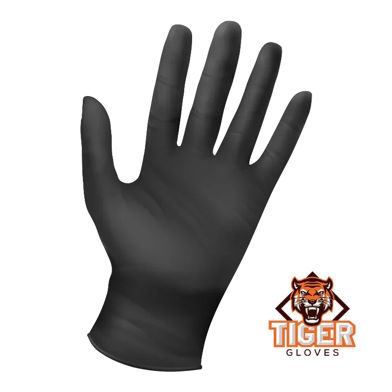 Black Nitrile Gloves