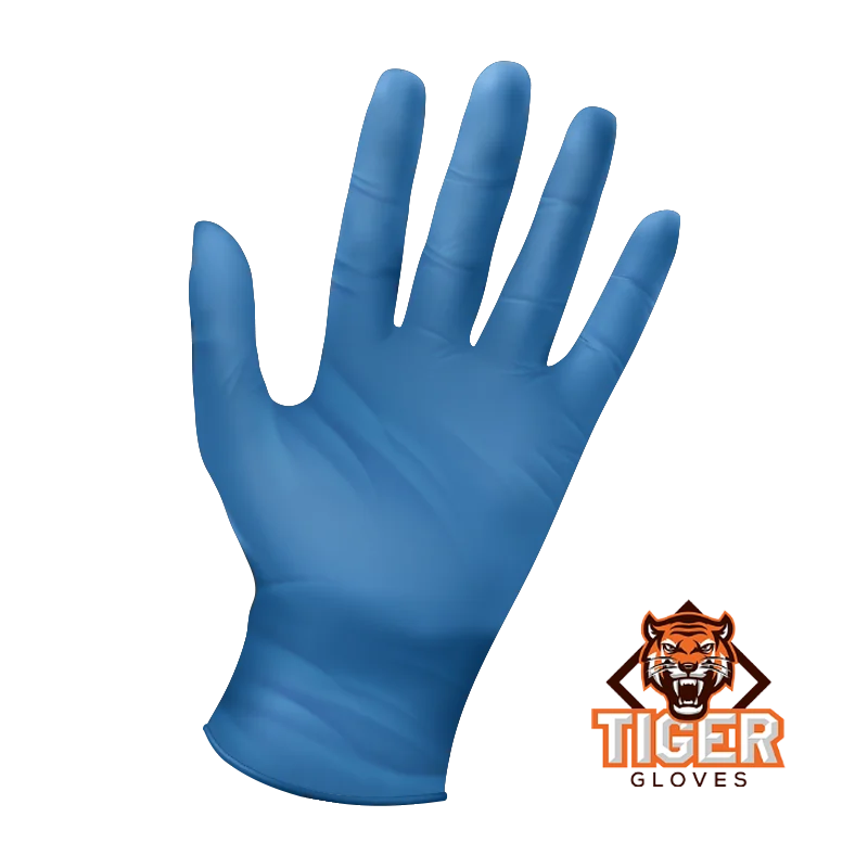 Nitri-Cor Soft Blue Powder-Free 3-Mil Nitrile Gloves XL 1 CASE 